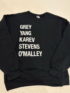 Grey’s Anatomy Sweatshirt Size L
